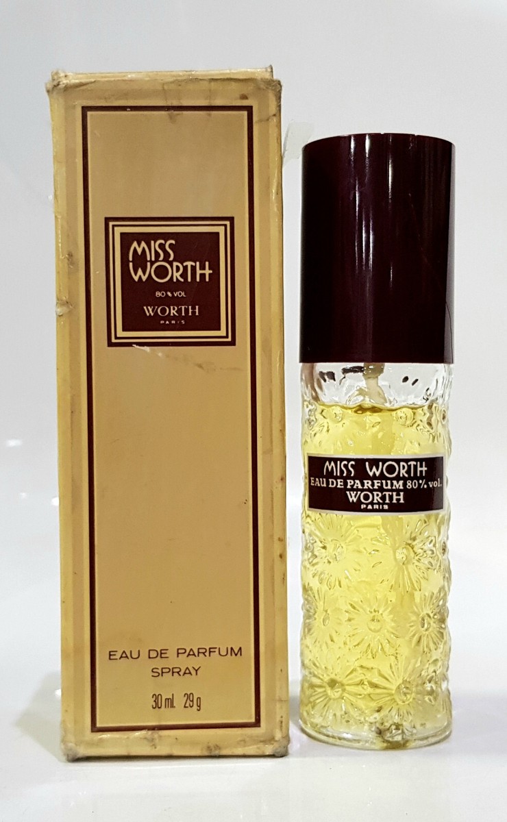 VTG Miss Worth by Worth Eau de Parfum 30ml /29g. (treasures pre