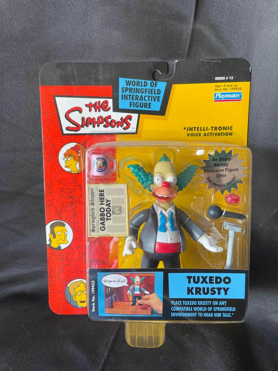 100% authentic SERIES 13 TUXEDO KRUSTY WOS ACTION FIGURE PLAYMATES