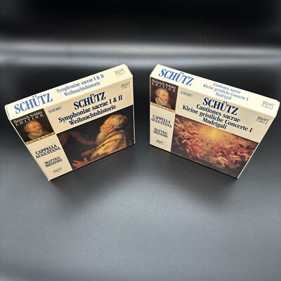 Heinrich Schutz Edition Vol 1 & 2 Cappella Augustana Messori