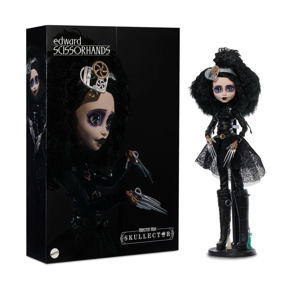 Monster High ✂️ Skullector Edward Scissorhands Doll Mattel