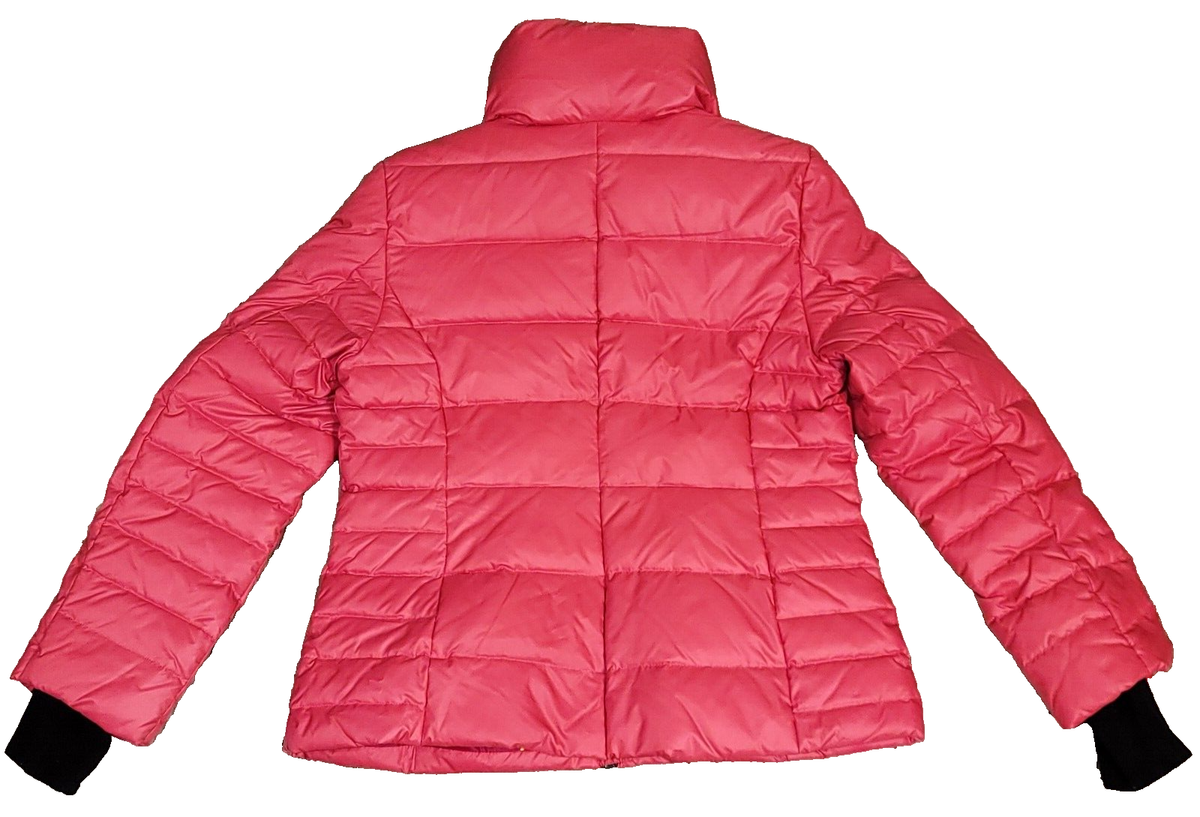 Andrew Marc New York Pink Down Filled Puffer Jacket Women's Size L