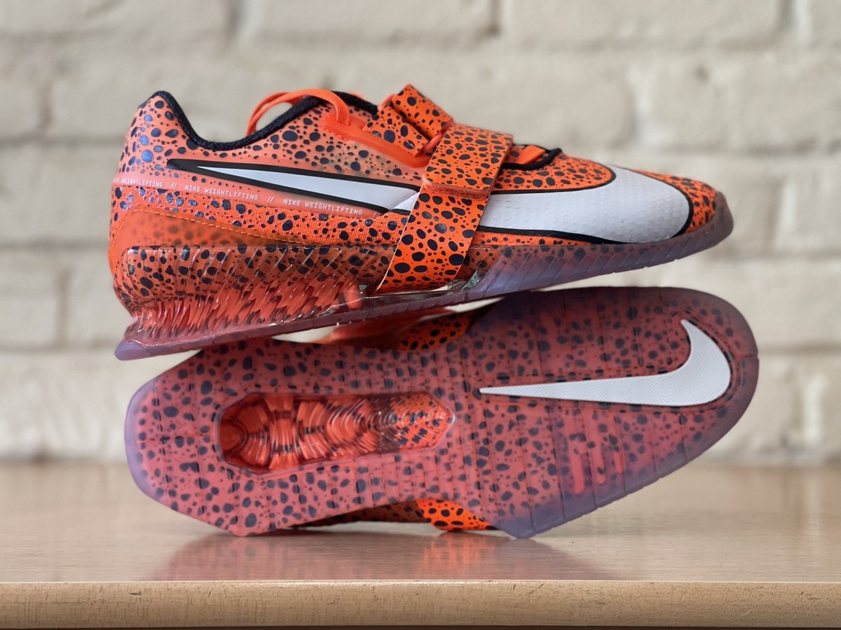 Nike Romaleos 4 Olympic Safari Weightlifting CrossFit Shoes Men's