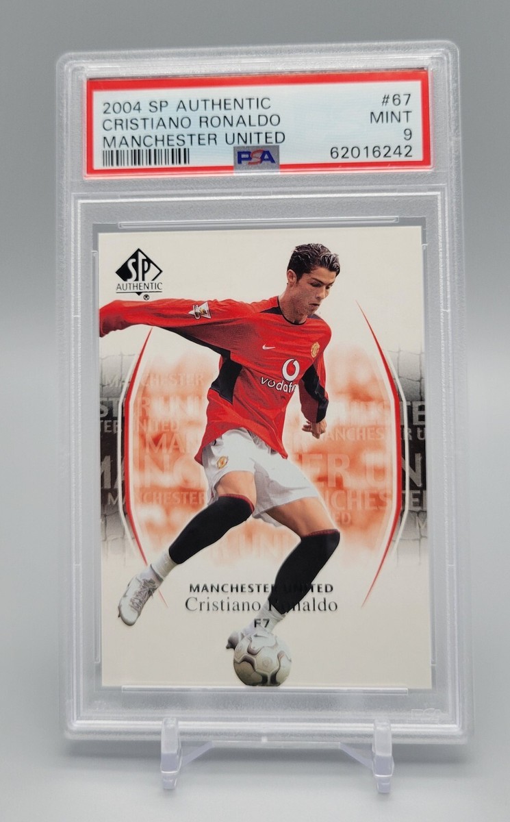 2004-05 UPPER DECK SP AUTHENTIC Cristiano Ronaldo #67 MANCHESTER