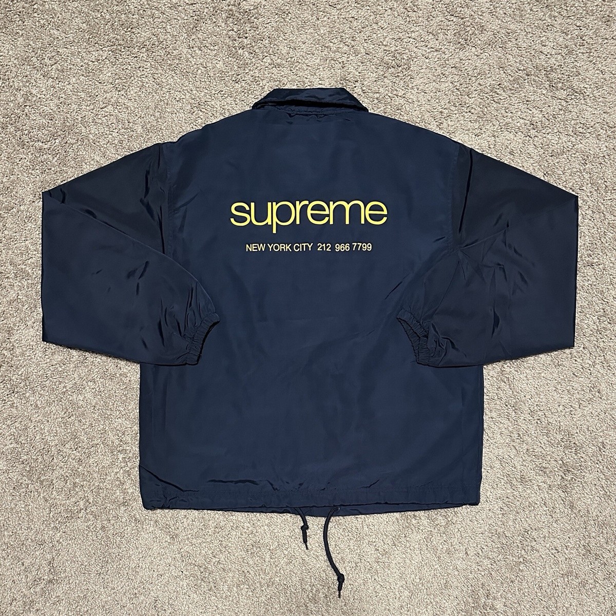 Supreme NYC Coaches jacket Size S | eBay