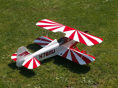 Giant 1/2 Scale Smith Miniplane Biplane Plans and Templates 88ws