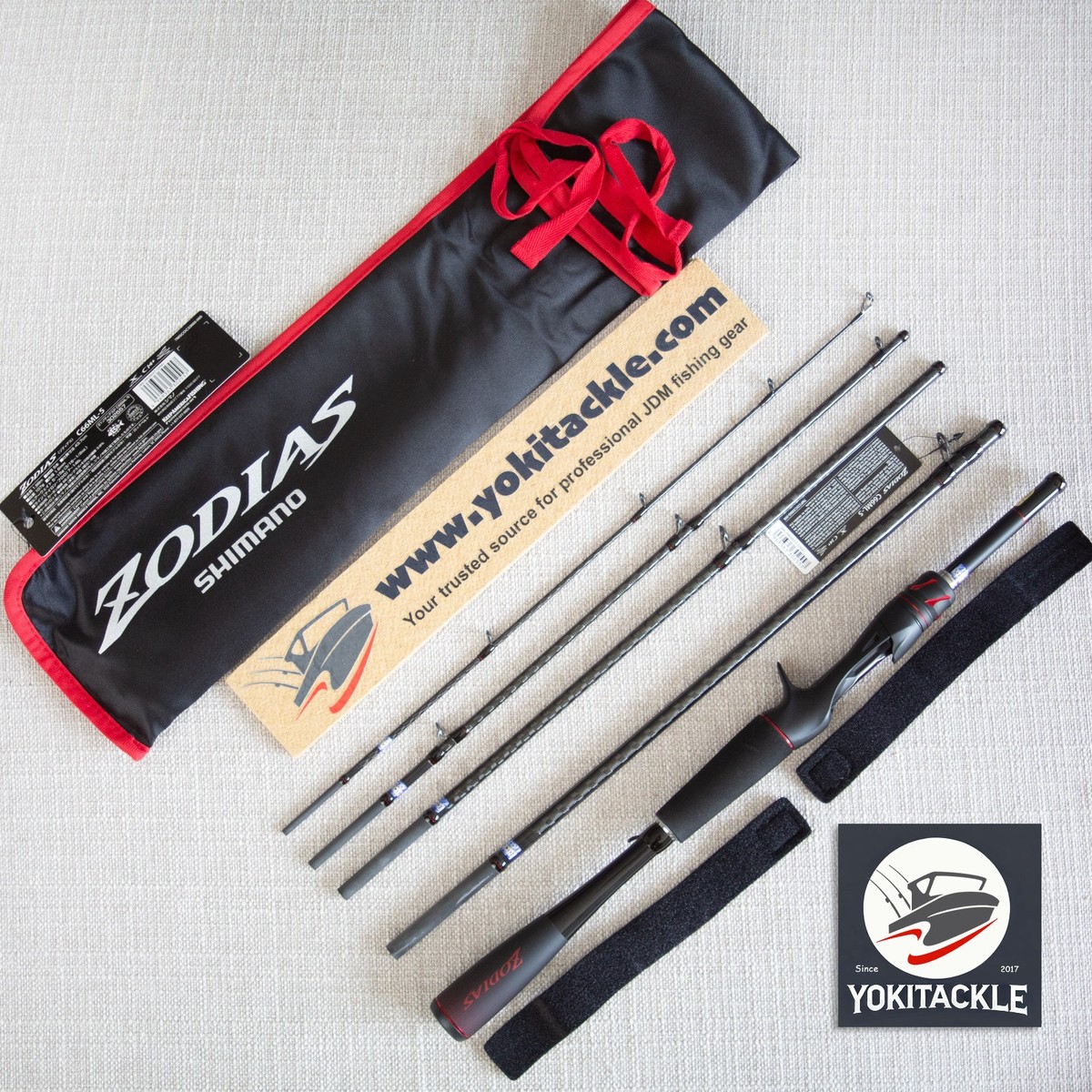 Watch Our Product Video-Shimano 21 ZODIAS Pack C58ML-4 Baitcasting