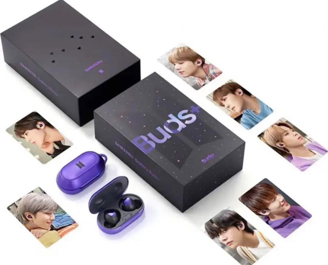 SAMSUNG Galaxy Buds+ BTS Edition Limited Earphones w/Charger Photo