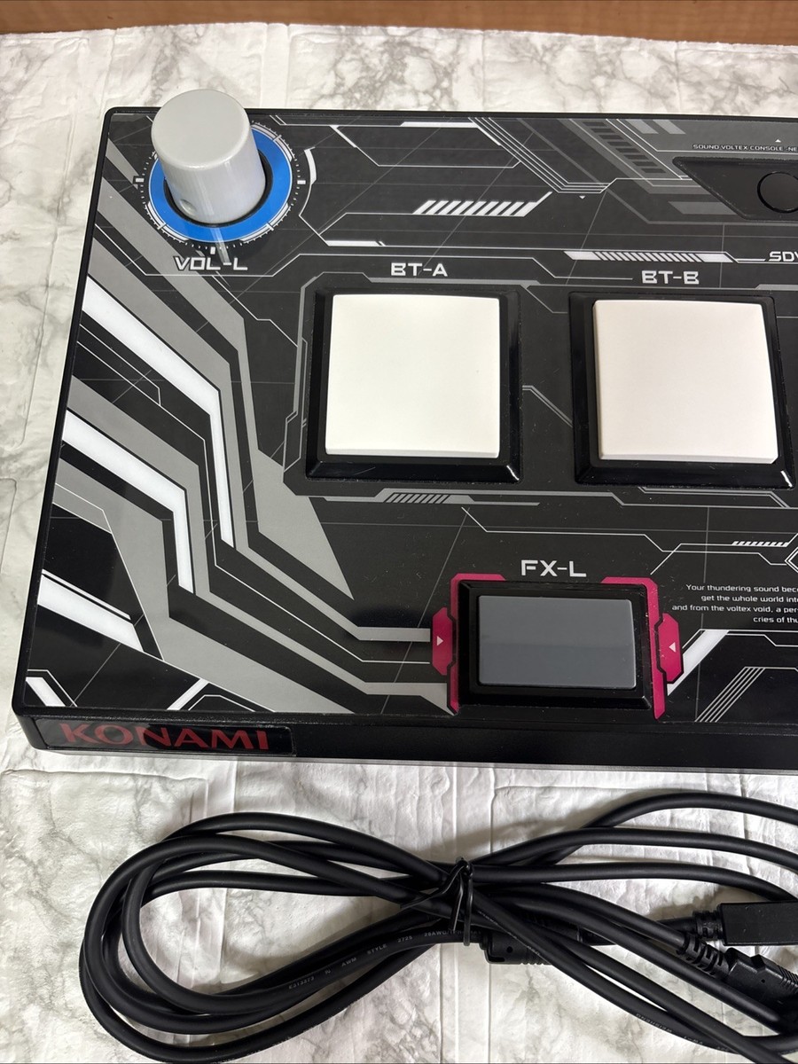 Konami SOUND VOLTEX CONSOLE NEMSYS controller entry model | eBay