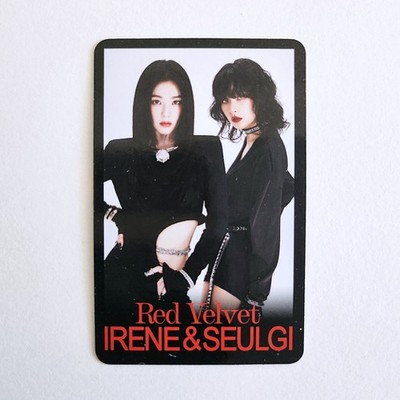 Red Velvet IRENE & SEULGI 2nd Mini Album Tilt Trading Card