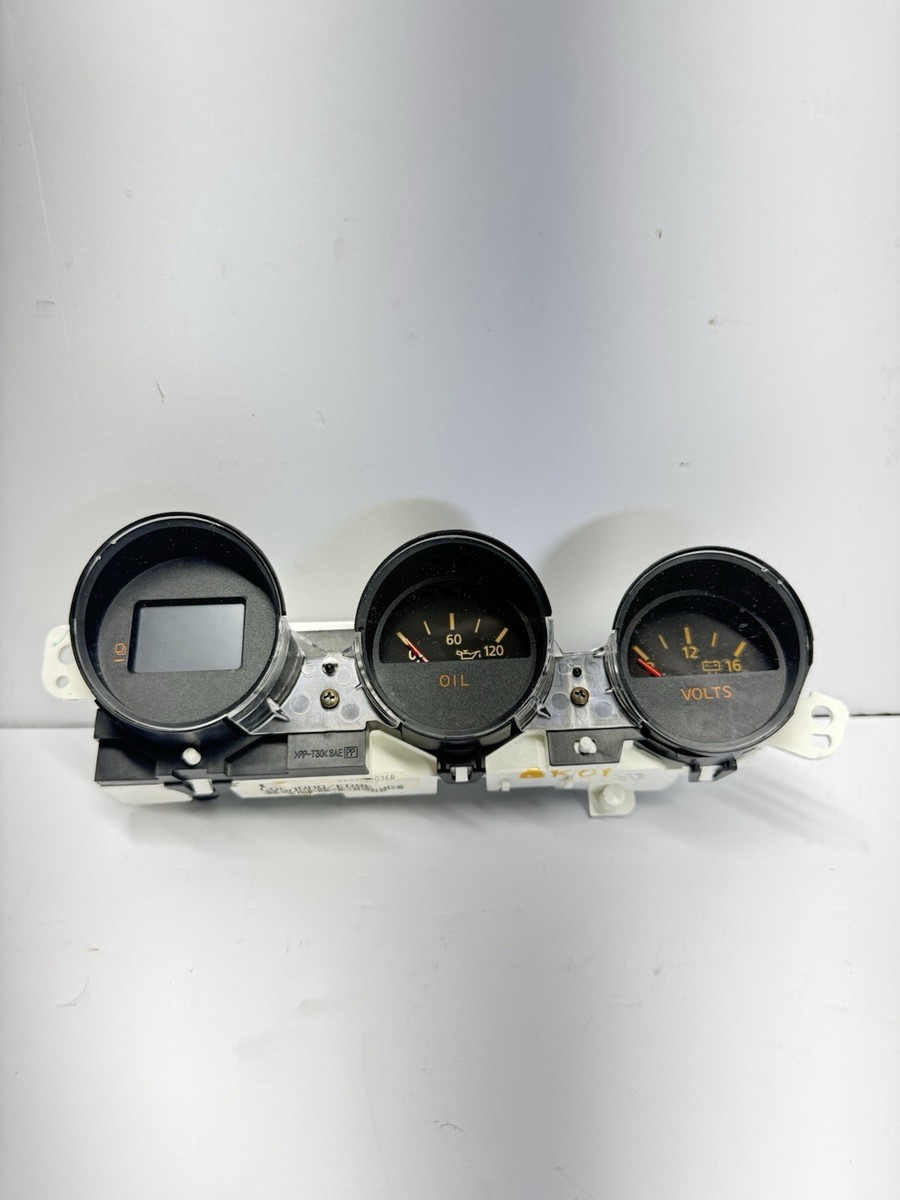 Nissan 350z Triple Gauge Oil Temp Voltage OEM CD000M0 ED9E | eBay