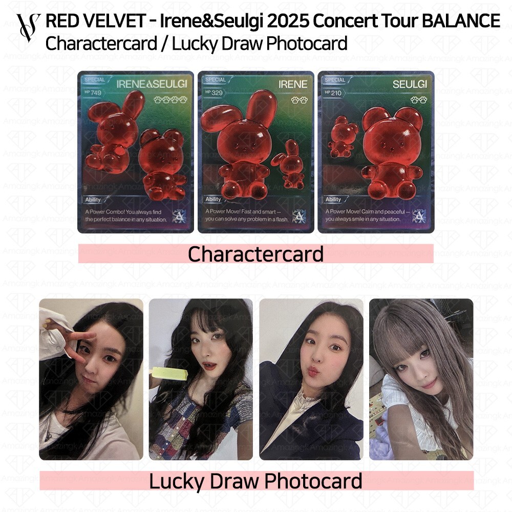 ON HAND] 2025 RedVelvet Irene & Seulgi Concert Tour Balance