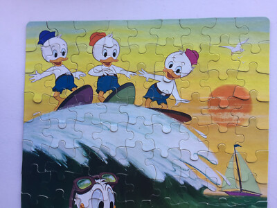 Vintage Walt Disney Donald Duck 100 piece Puzzle by Whitman