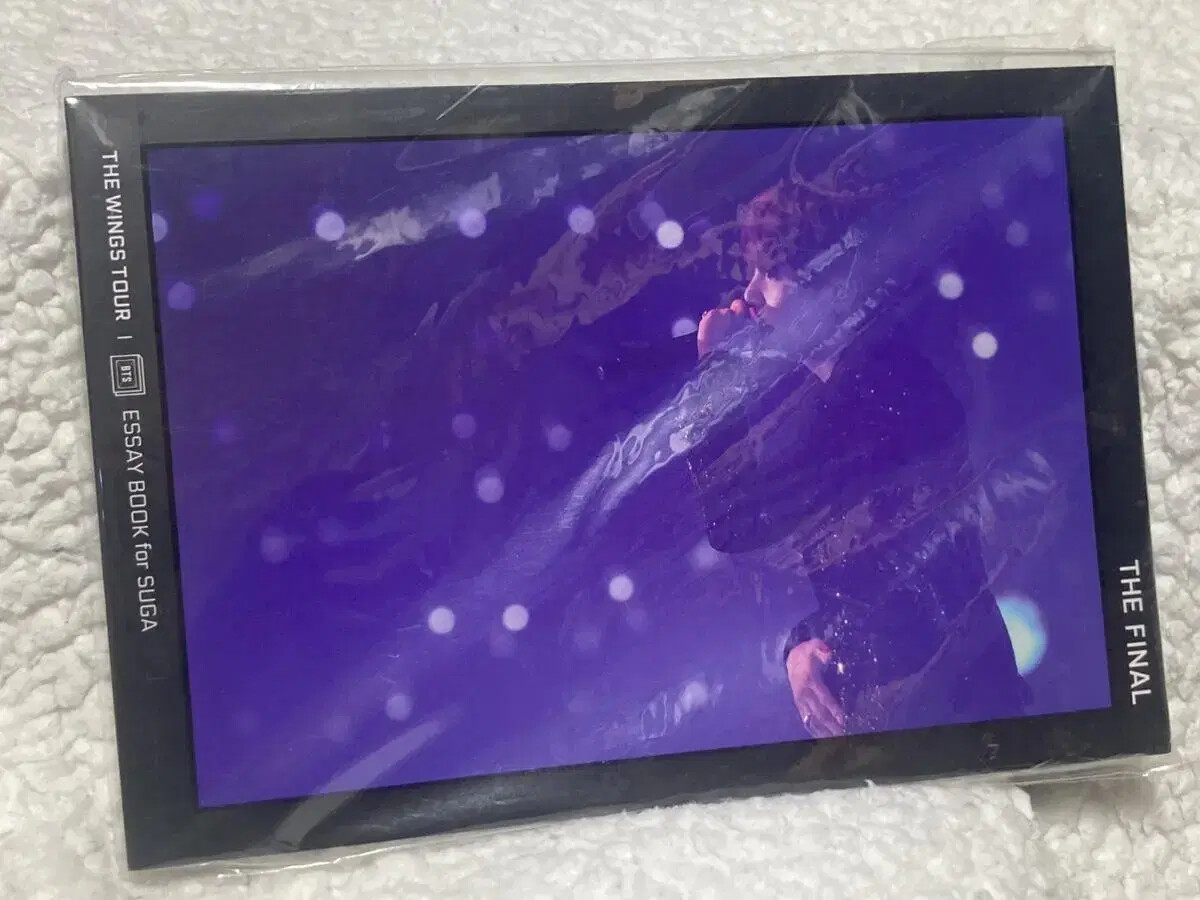 BTS Wings Tour Essay Book suga suga | eBay