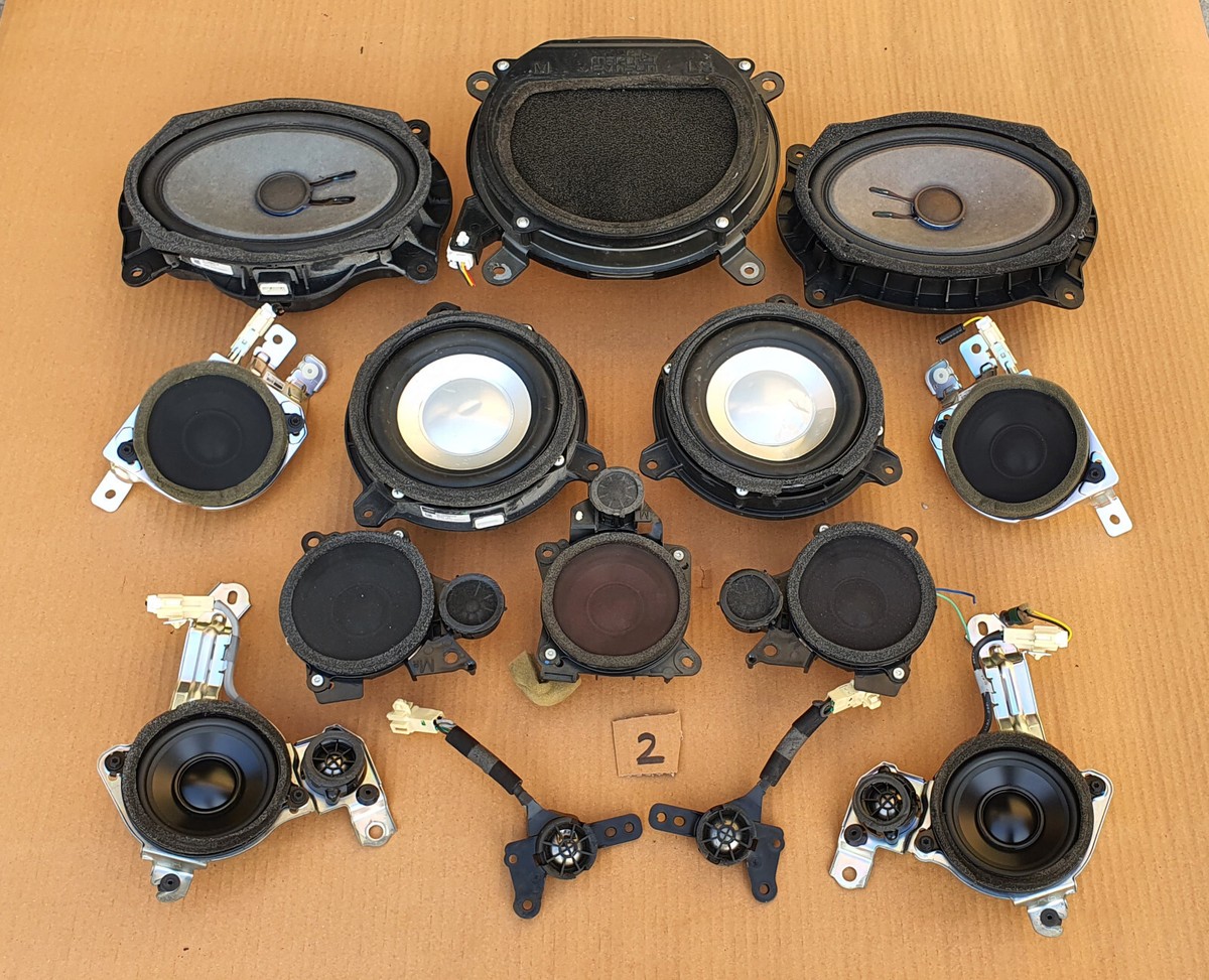 Lexus LS460 2007-2012 MARK LEVINSON Speakers Woofer Complete Set