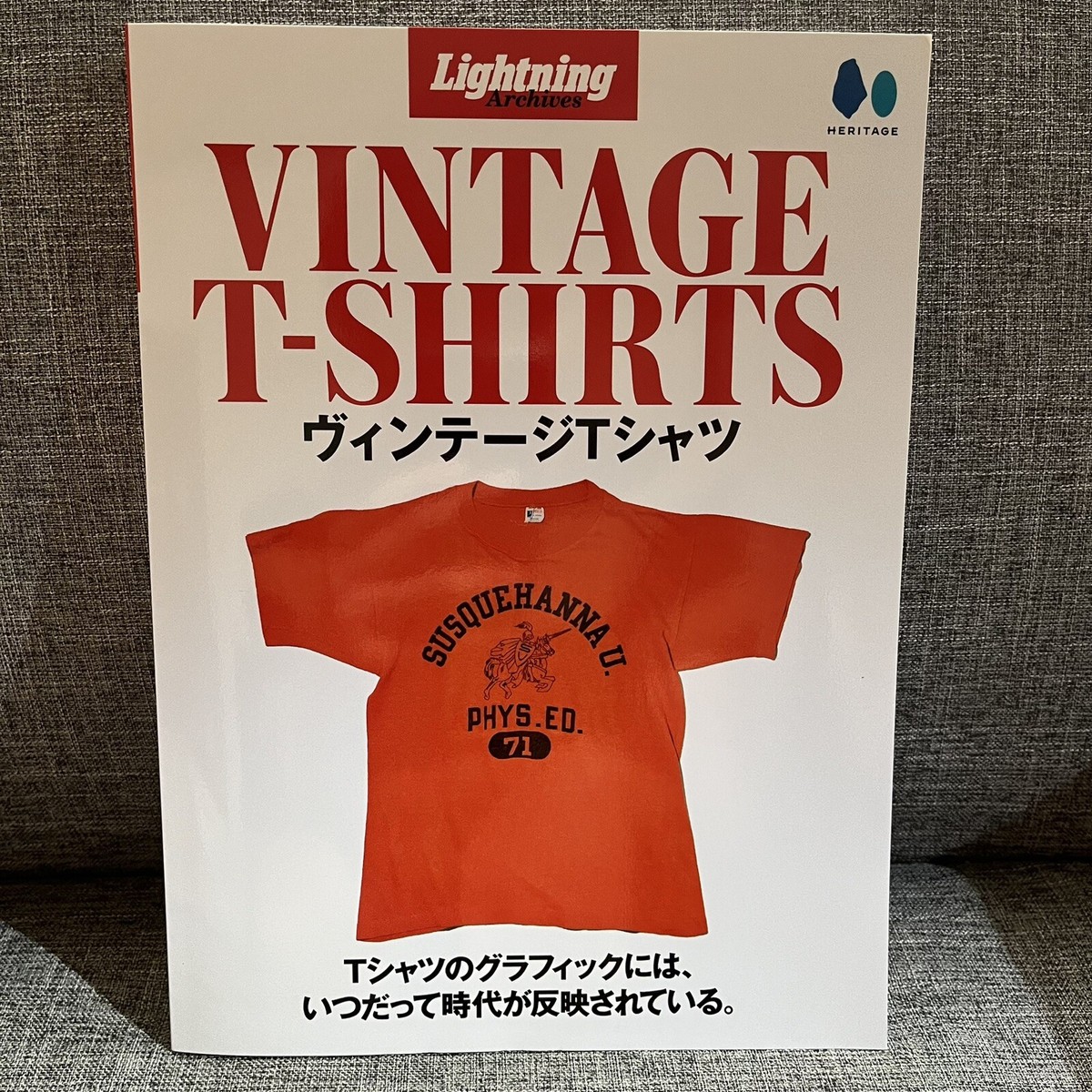 Lightning Archives Vintage T-Shirts Collection Book Fashion