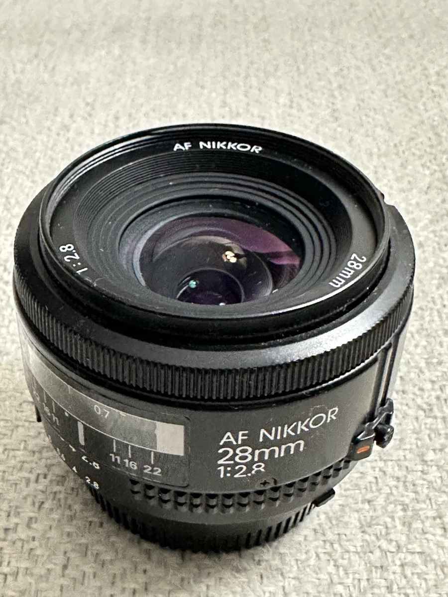 Nikon NIKKOR f/2.8 Camera Lenses 28mm Focal for sale - eBay