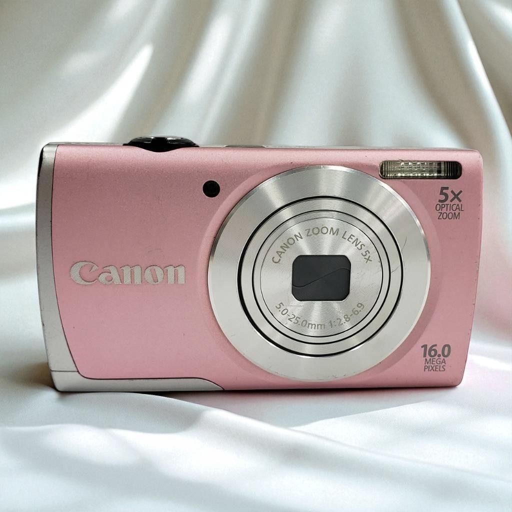 EXC+5] Canon PowerShot A2600 Pink Digital Camera 16.0MP 5x Optical