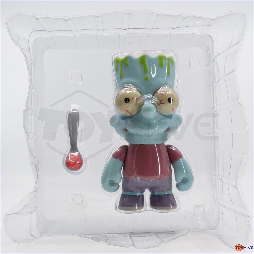Simpsons KidRobot X Zombie Bart displayed 6-inch vinyl figure 2013