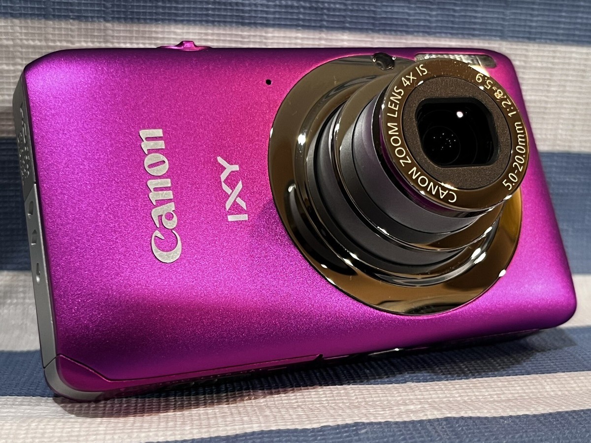 Canon IXY 210F Pink 12MP 4x F2.8, 3.0inch, Digital Camera