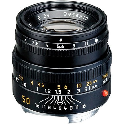 Leica SUMMICRON-M 50mm F/2 Aspherical Lens - Black for sale online