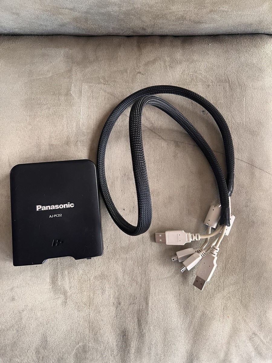 Panasonic AJ-PCD2 P2 Card Reader USB | eBay
