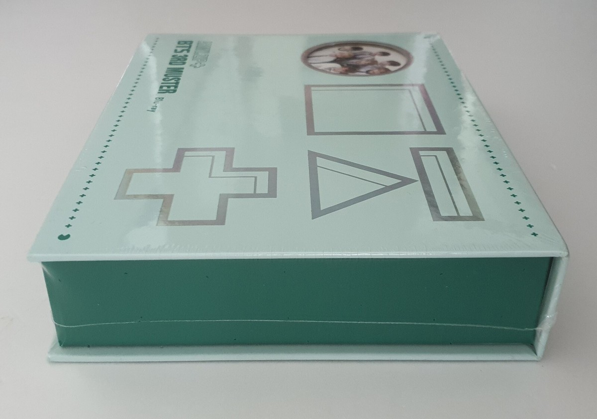 BTS Official 3rd Muster Blu-ray Army.Zip Full Set Sealed Rare +