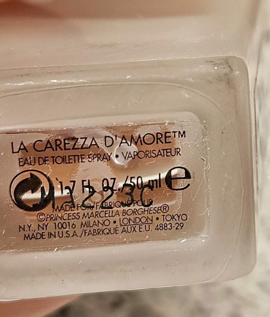 Borghese La Carezza D'Amour EDT Spray 1.7 FL. OZ. NWOB | eBay