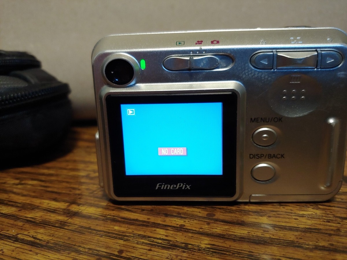 Fujifilm FinePix A Series A350 5.2MP Digital Camera - Silver for