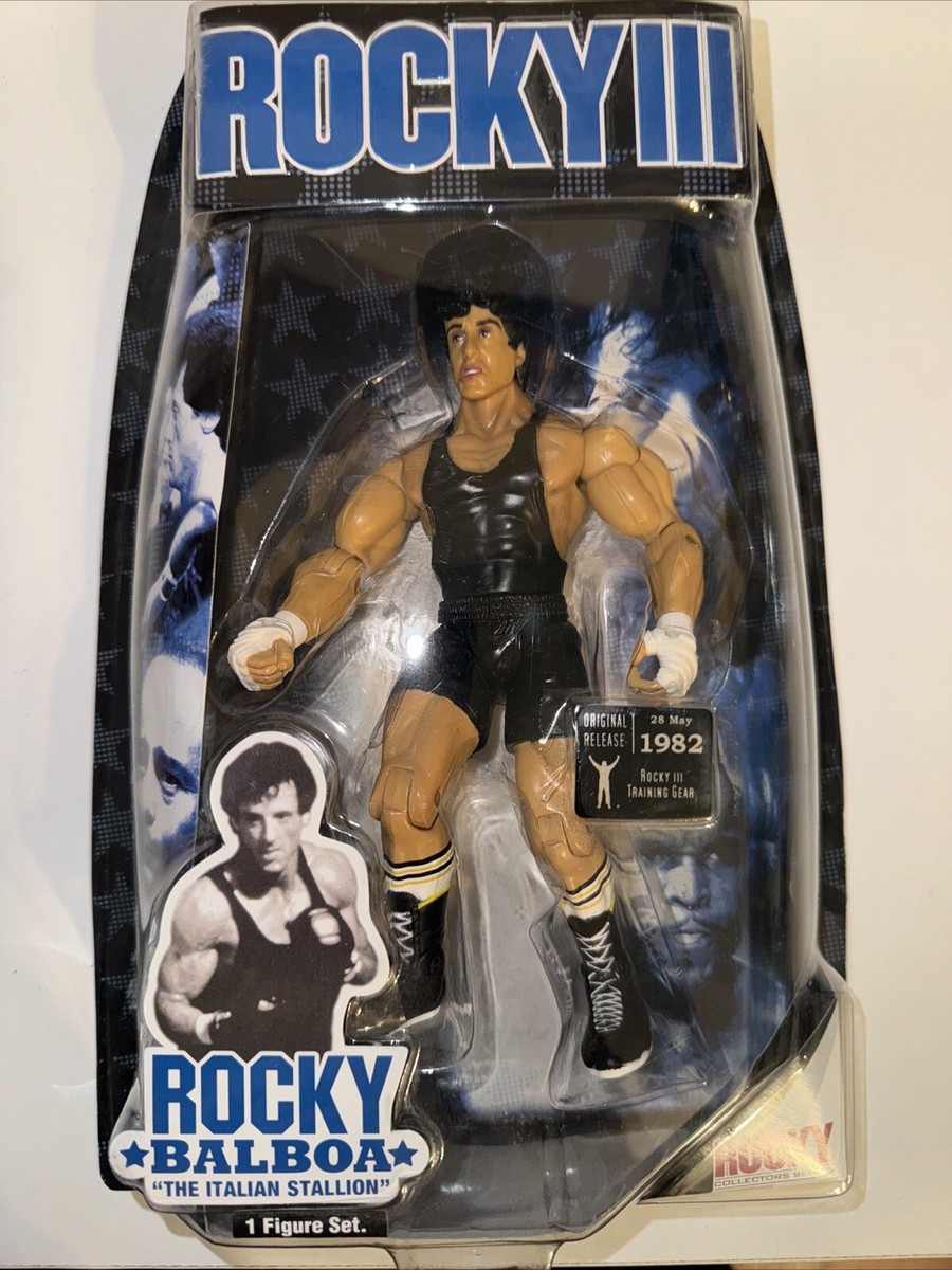 Rocky III Rocky Balboa Action Figure Jakks Pacific New RARE