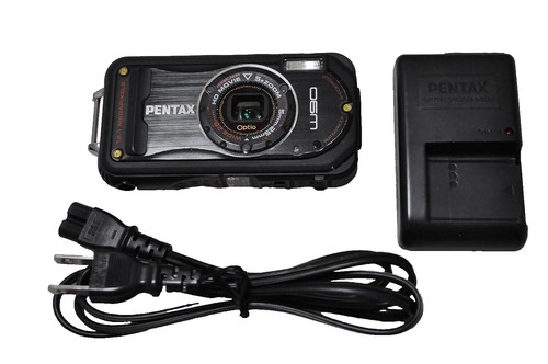 Pentax Optio W20 Waterproof Camera Digital 7 Megapixel Silver w