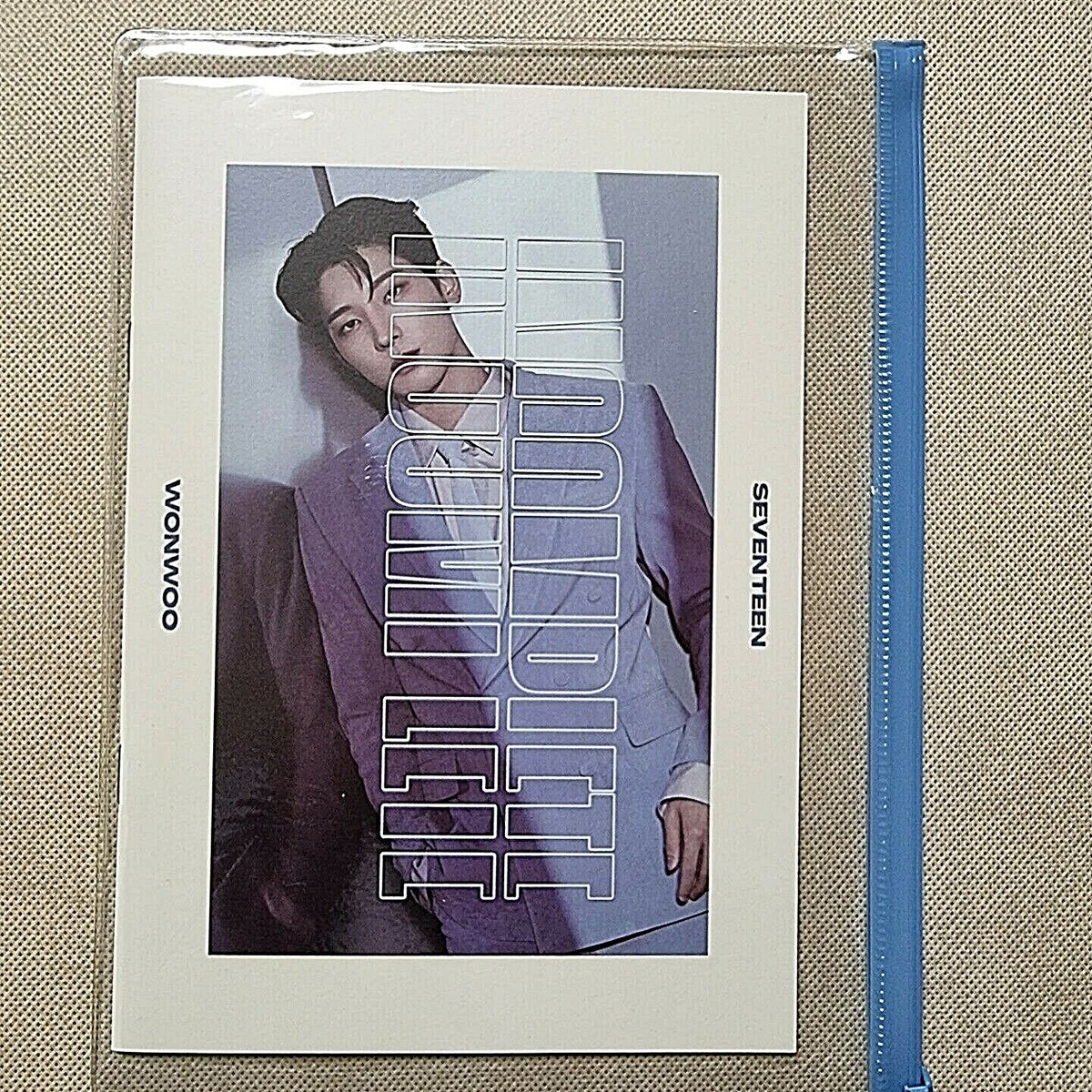 2021 SEVENTEEN ONLINE CONCERT INCOMPLETE MINI Photobook + PVC