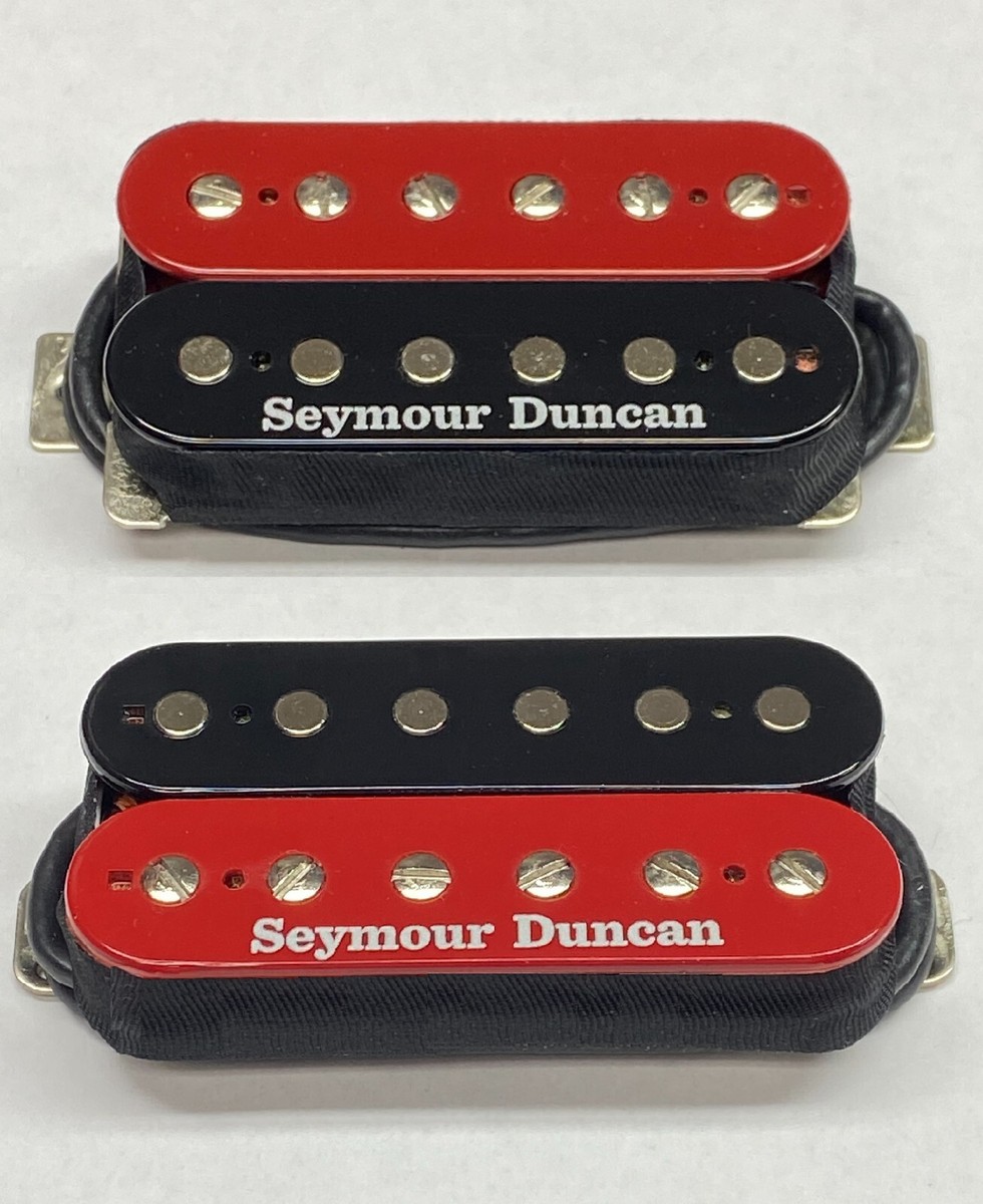 Seymour Duncan Distortion TB-6 & Sh-6n Mayhem Red/Black Trembucker