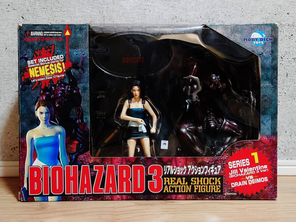 Resident Evil Jill Valentine Figure BIOHAZARD 3 DRAIN DEIMOS JAPAN
