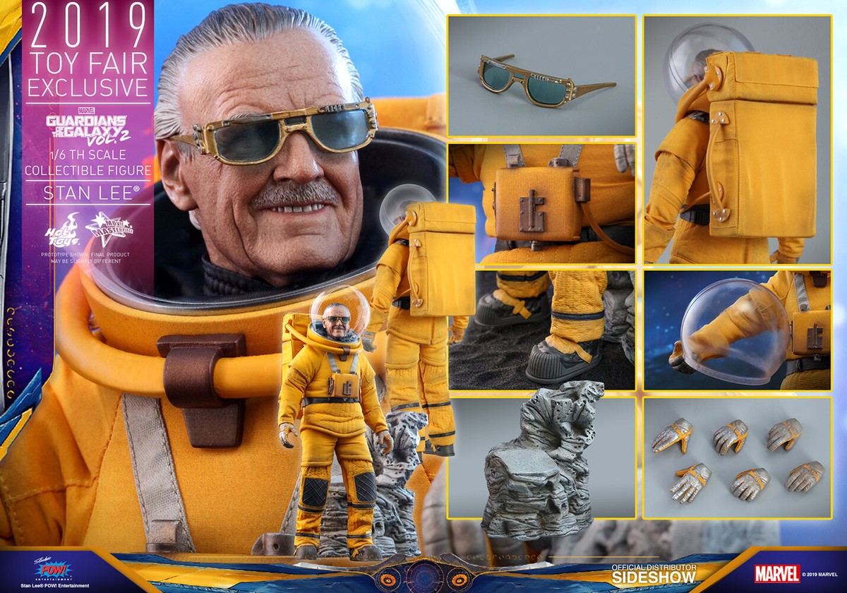 Hot Toys MMS545 Guardians Galaxy Vol. 2 Stan Lee Toy Fair