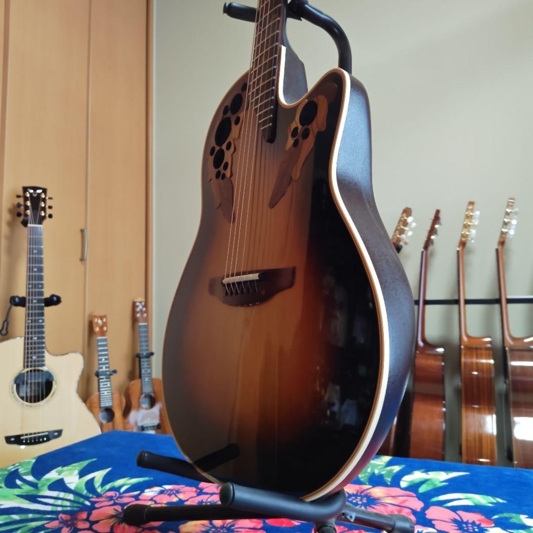 Acoustic Guitar Ovation Model No.1868 Elite Sunburst USA Rosewood