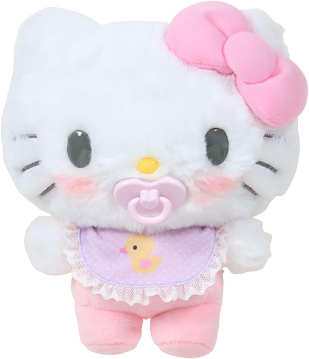 Hello Kitty Baby Plush Toy Care Set Character Goods Sanrio