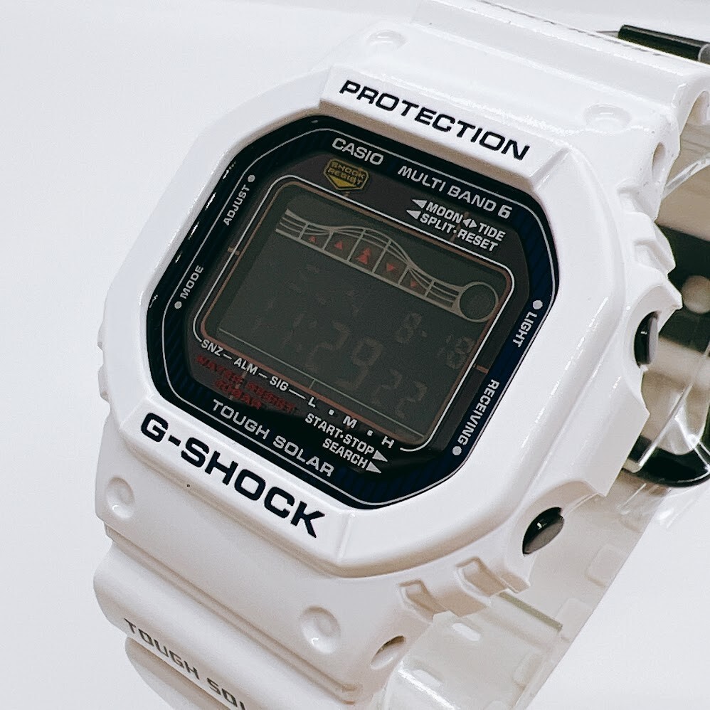 CASIO G-SHOCK G-LIDE GWX-5600C-7JF Solar Tide Graph Moon DATA