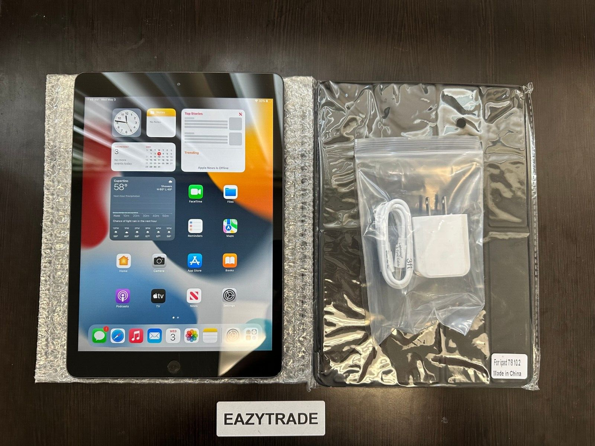 Apple iPad (7th Generation) A2197 32GB 10.2 in -Space Gray - USED