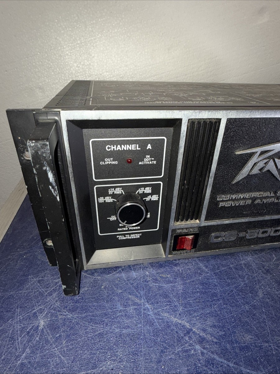 Peavey CS 800 Power Amplifier | eBay