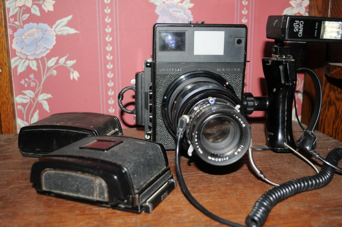 Mamiya Universal Press rare G adapter graflock 2x3 120, sheet