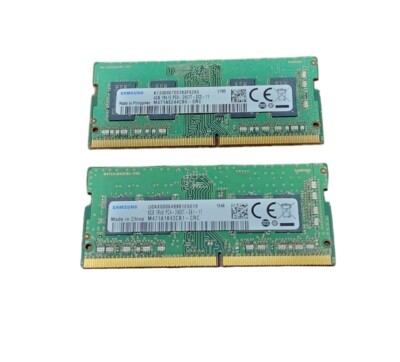 SAMSUNG DDR4 4GB & 8GB = 12GB Total 2400 Notebook RAM Memory