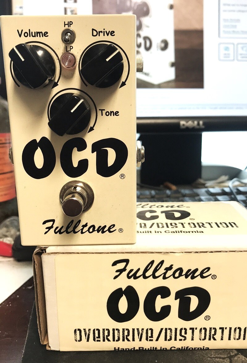 Fulltone OCD V 1.7 Obsessive Compulsive overdrive effector drive