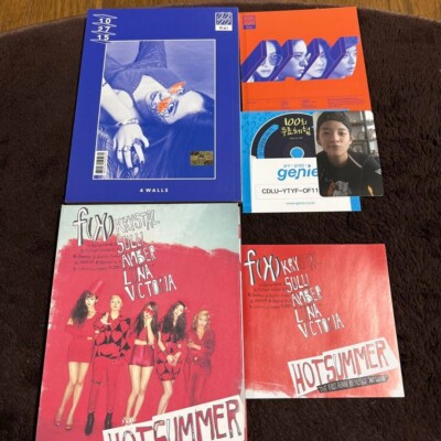 f(x) 4 Walls Random Jacket Ver Korea Press Edition & Hot summer