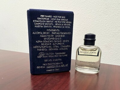 ORIGINAL* DOLCE GABBANA POUR HOMME 0.15 FL oz / 4.5 ML EDT