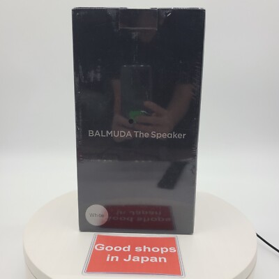 BALMUDA The Speaker M01A-WH White Wireless Speaker bluetooth NEW