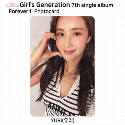 SNSD Girl's Generation 7th Single Album Forever1 Photocard