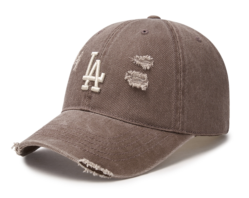 MLB KOREA Damaged Washed Unstructured Ball Cap LA Dodgers | Karina