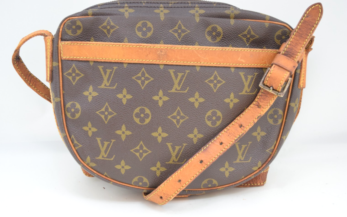 Auth Louis Vuitton Jeune Fille GM Crossbody Bag Monogram Canvas