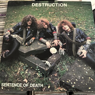 Destruction – Sentence Of Death LP 1984 Metal Blade – MBR 1039 VG
