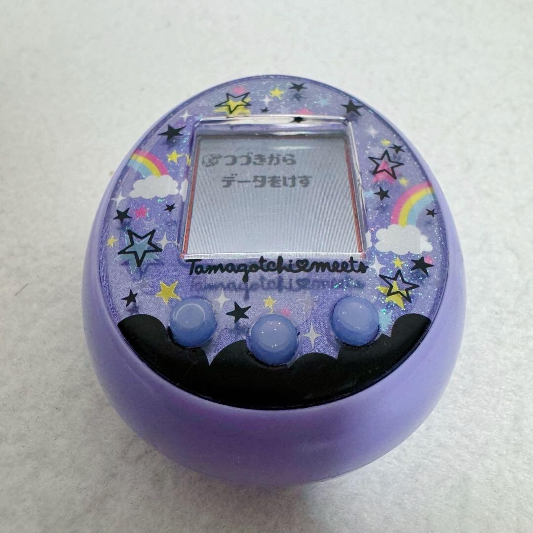 Bandai Tamagotchi Meets Magical Version Purple Japan Used Tested